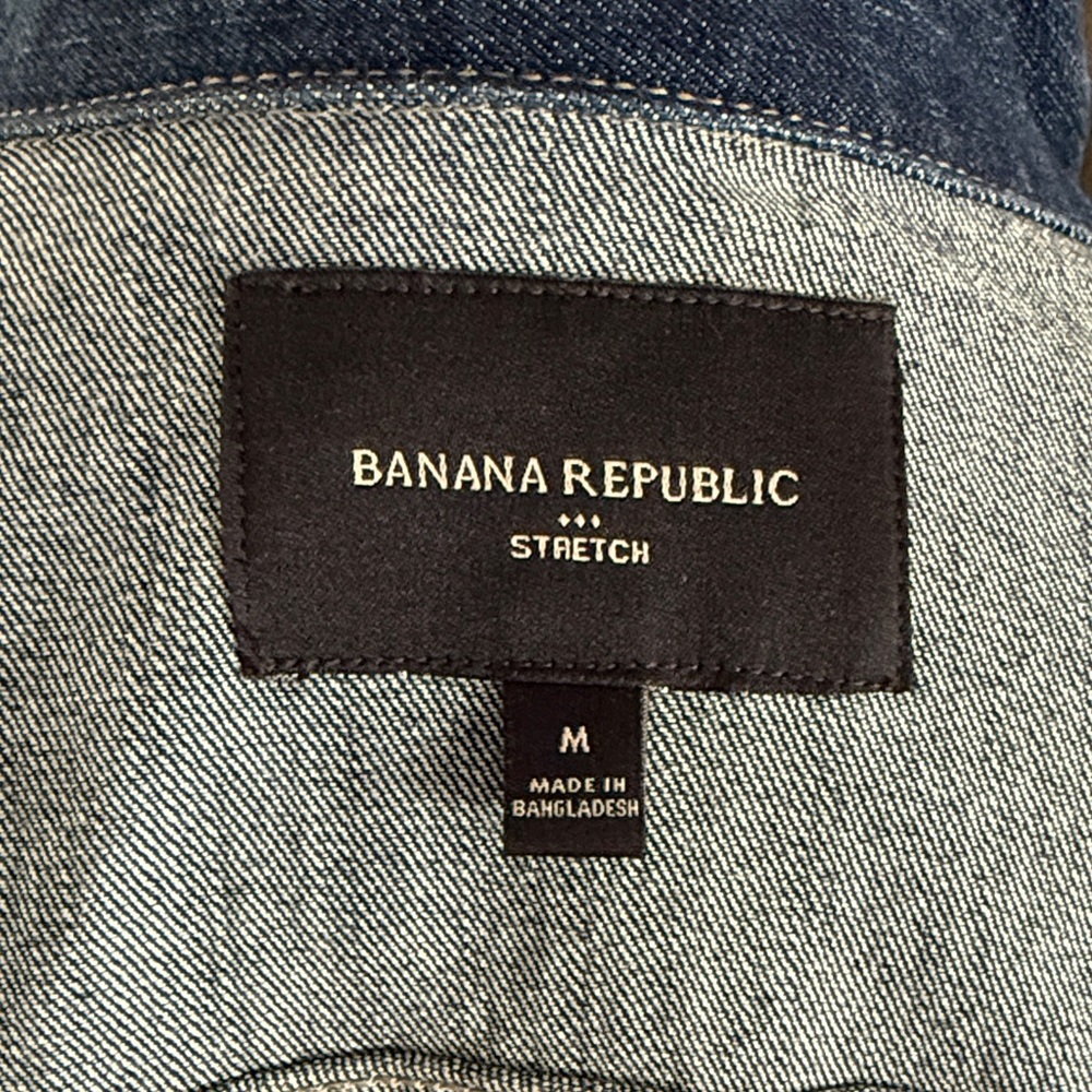 Banana Republic Factory Indigo Denim Jacket - Picture 5 of 9
